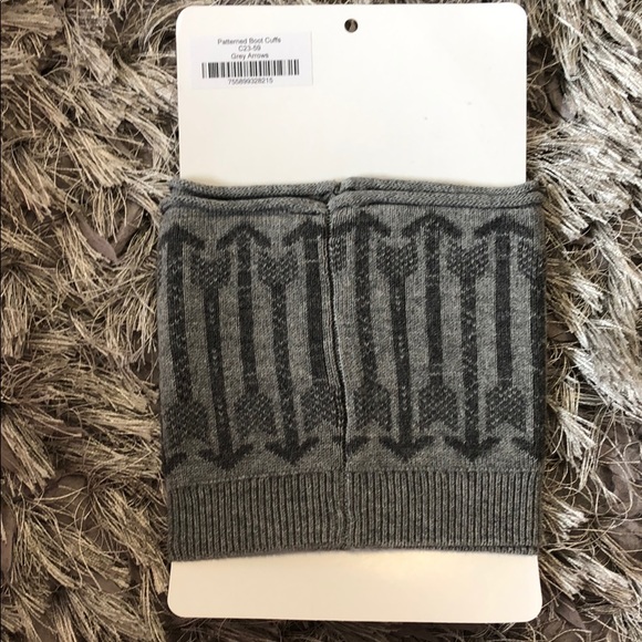 Grace and Lace Patterned Boot Cuffs - Picture 3 of 3